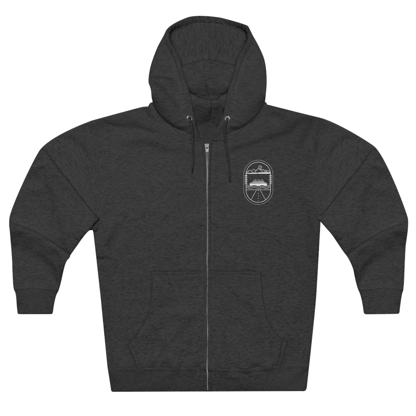 Unisex Zip Hoodie